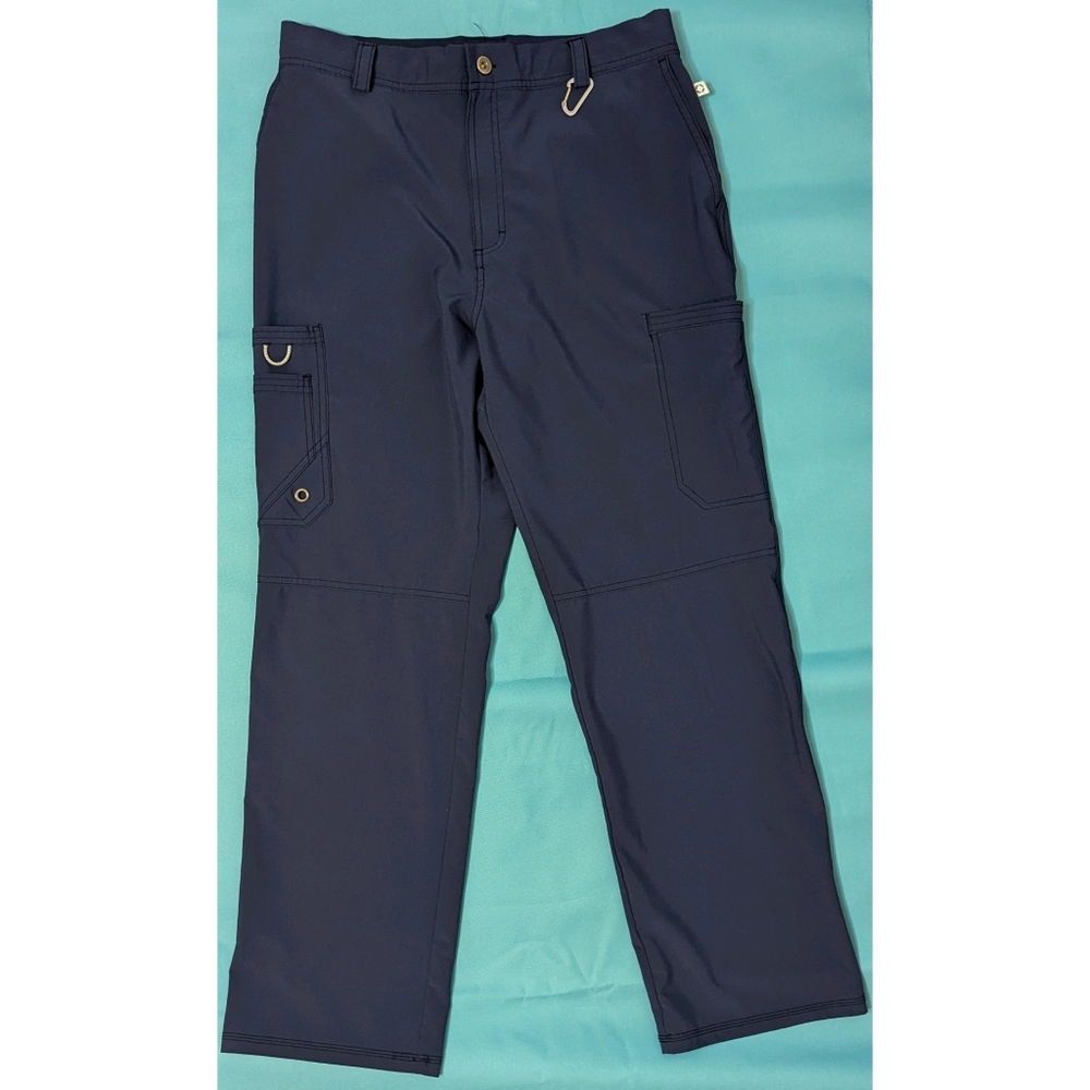 Cherokee Infinity Men's Button Front Pants - Med … - image 7